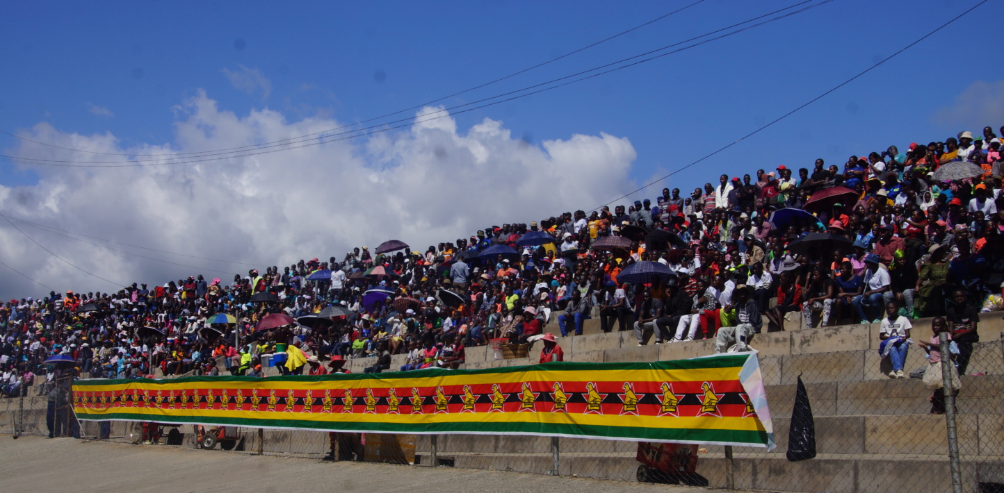 Zimbabwe Independence Commemoration at Sakubva Stadium , Mutare.